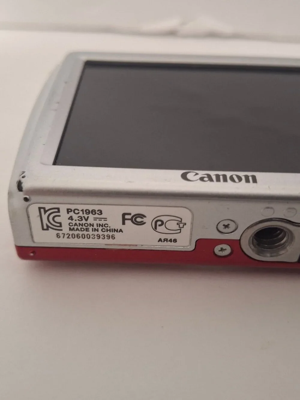 Canon PowerShot A2500 16MP Digital Camera, Red, 5x Optical Zoom